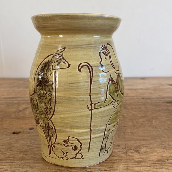 SJ Pottery Redware Vase - Picture 8 of 11